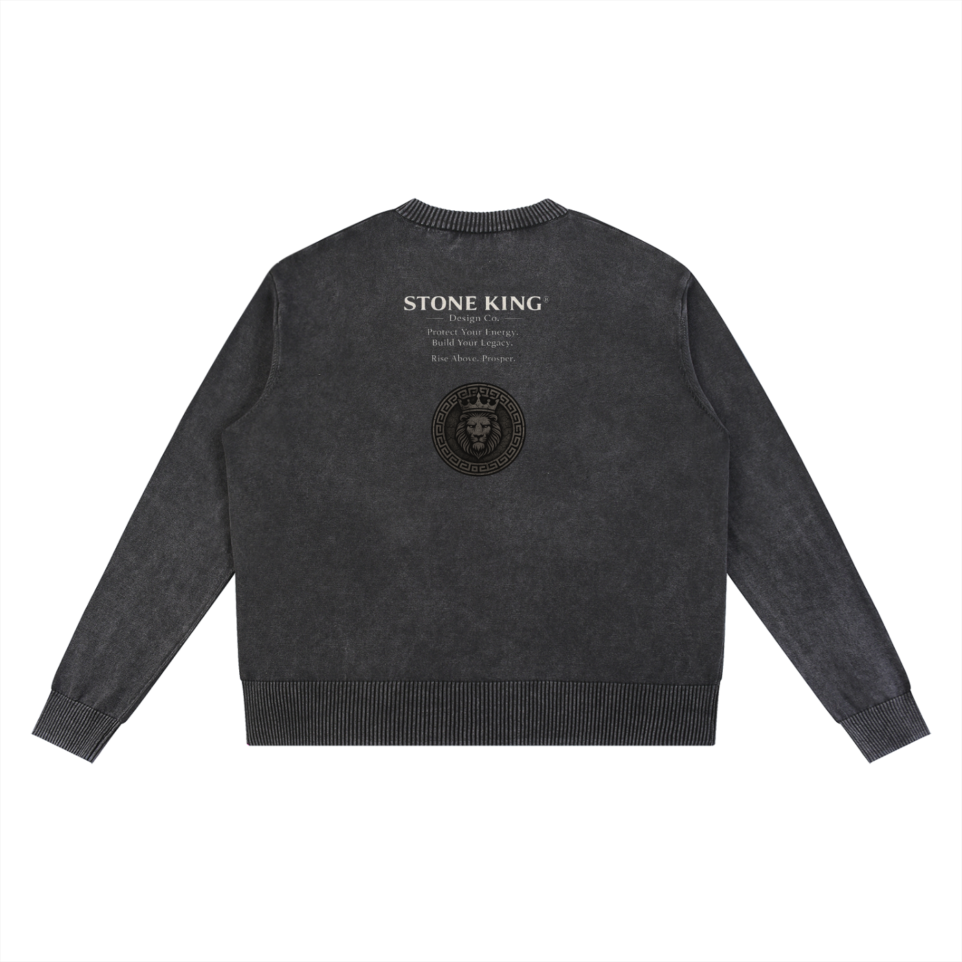 Mineral Wash Oversized Sweater