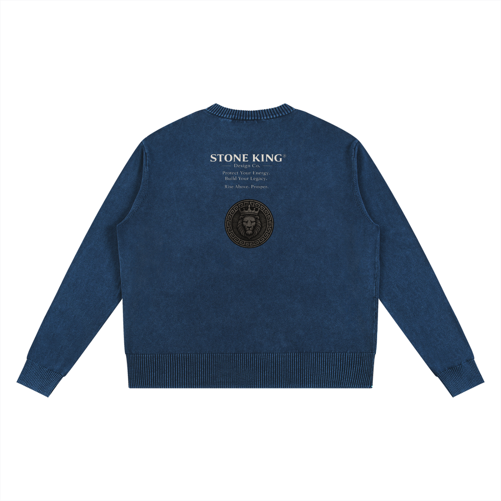 Mineral Wash Oversized Sweater