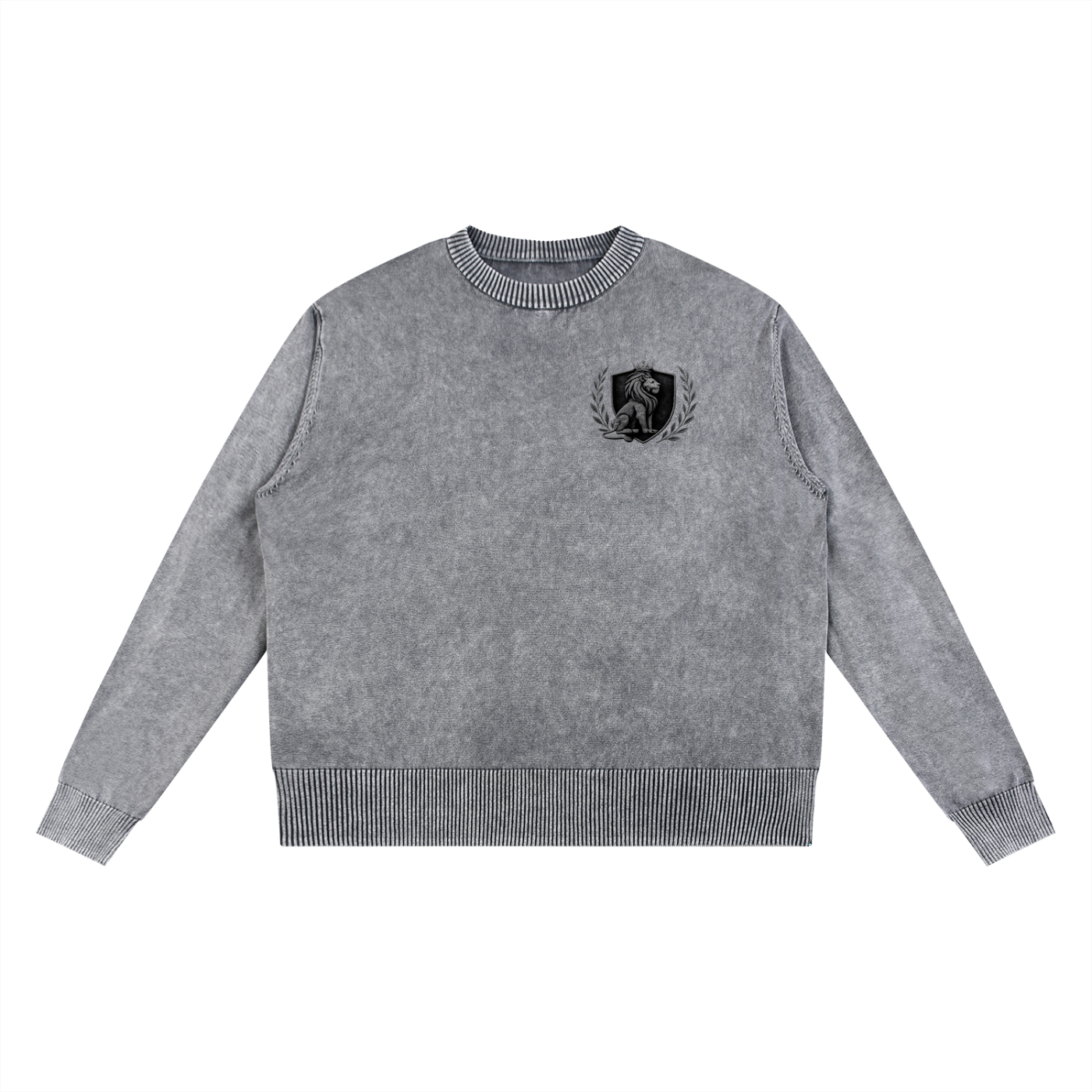 Mineral Wash Oversized Sweater