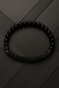 Hematite + Matte Black Onyx Stone