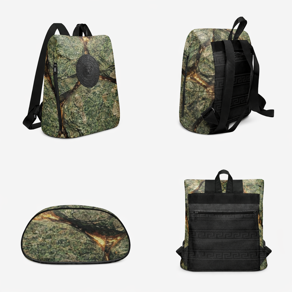 The Stone King Classic Casual Canvas Backpack / Daypack